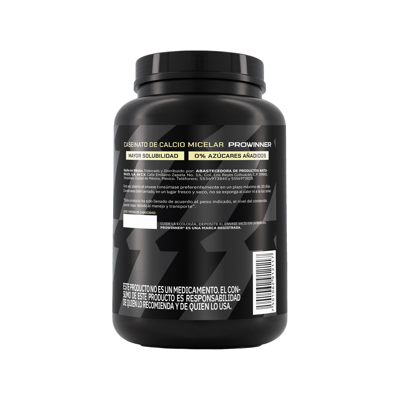 Foto 2 | Suplemento  Caseinato De Calcio Micelar Prowinner Sabor Natural 700 Gramos
