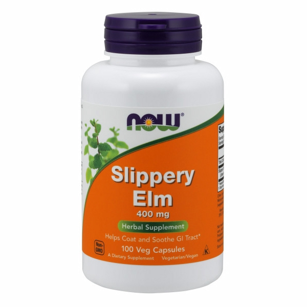 Foto 2 pulgar | Supplement Now Foods Slippery Elm 100 Cápsulas - Venta Internacional.