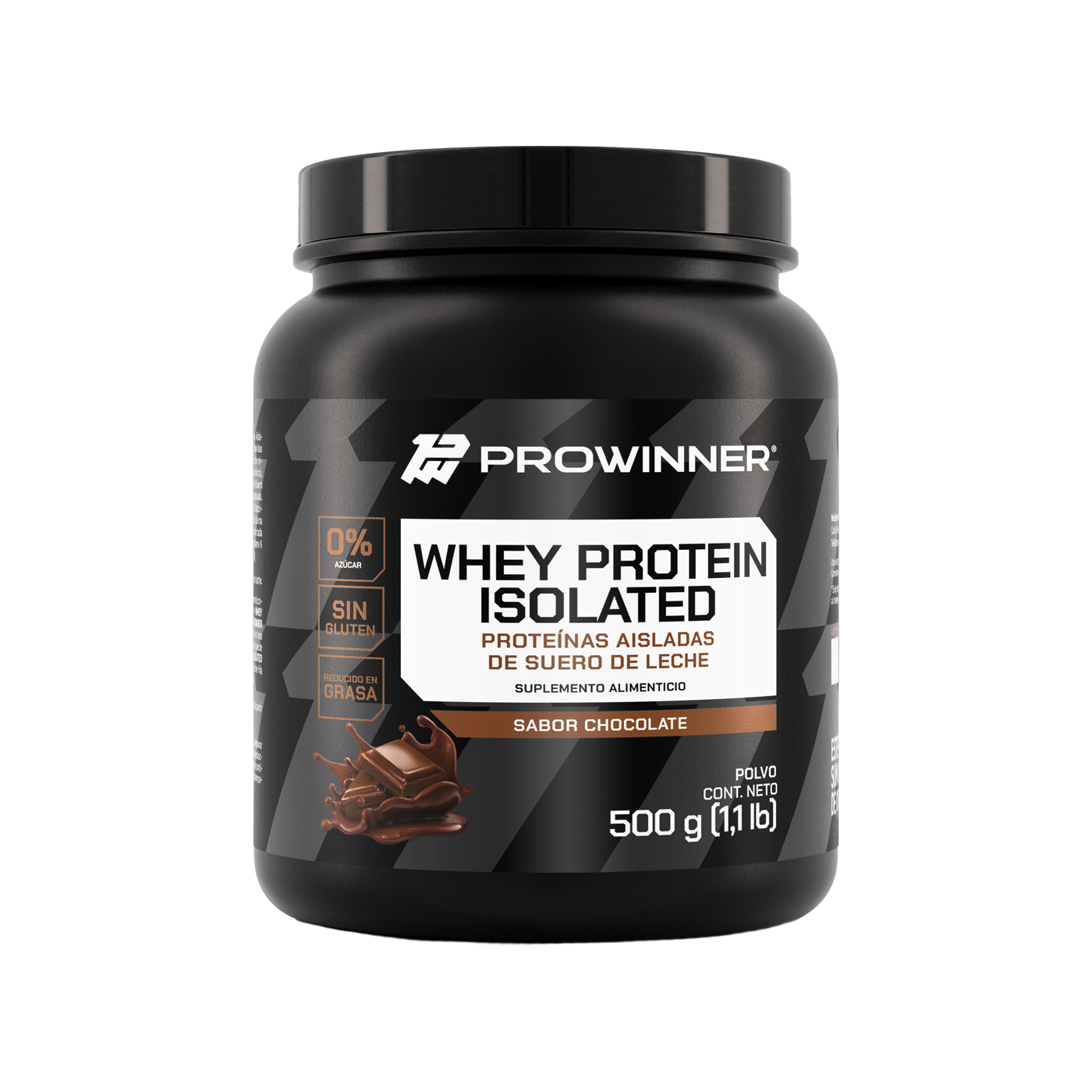 Foto 2 pulgar | Suplemento Whey Protein Isolated Prowinner Sabor Chocolate 500 G