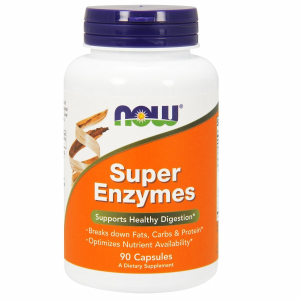 Foto 2 pulgar | Super Enzymes De Supplement Now Foods, 90 Cápsulas - Venta Internacional.
