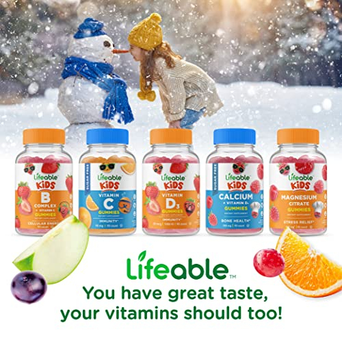 Foto 7 pulgar | Gomitas Lifeable Kids Zinc 15 mg con Sabor a Bayas - Venta Internacional