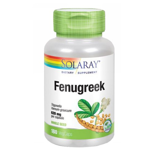 Suplemento De Fenogreco Solaray 180 Cápsulas (paquete De 6) - Venta Internacional.