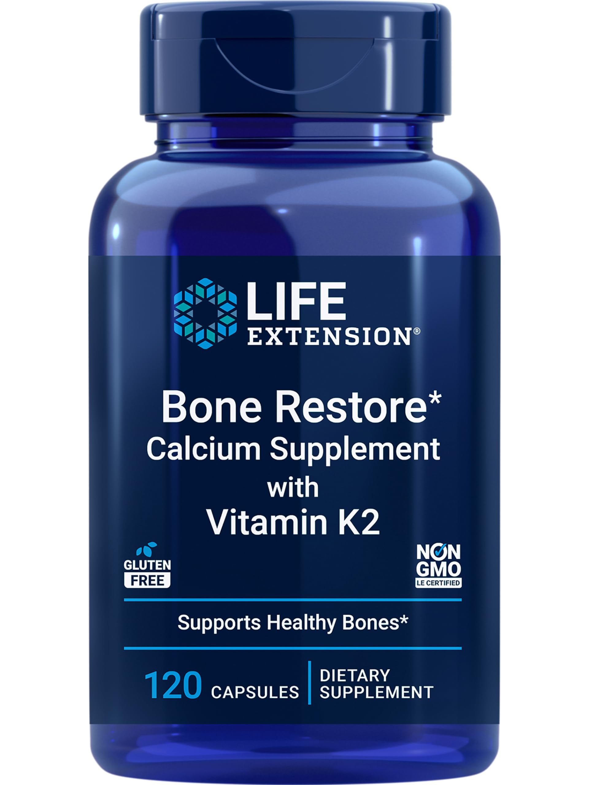 Foto 2 pulgar | Suplemento Life Extension Bone Restore + Vitamina K2 Para Huesos - Venta Internacional.
