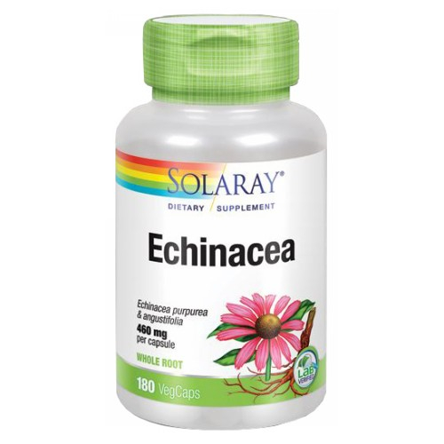 Foto 2 pulgar | Suplemento Solaray Echinacea 180 Cápsulas (paquete De 6) - Venta Internacional.