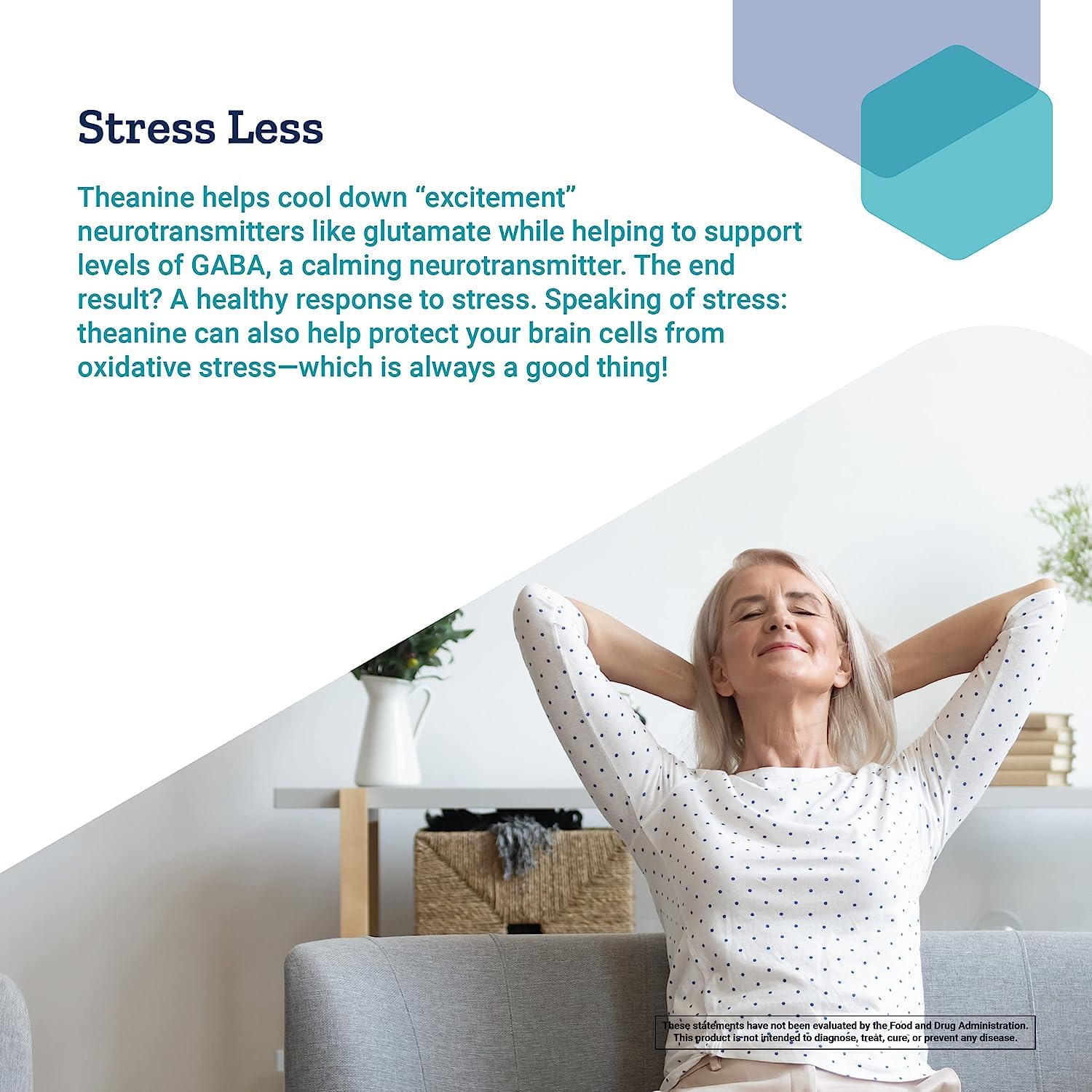 Foto 5 | Suplemento Life Extension Theanine Xr Para Aliviar El Estrés - Venta Internacional