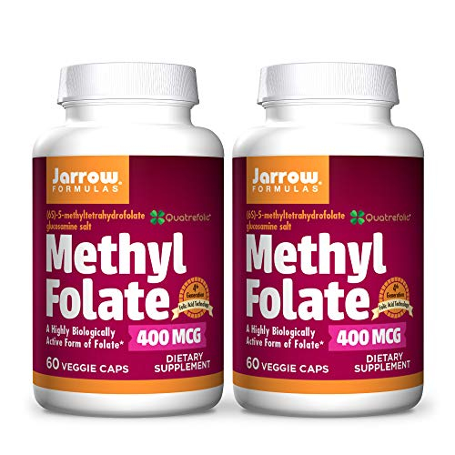 Foto 2 pulgar | Suplemento de Folato de Metilo de Jarrow Formulas 400 Mcg 60 Cápsulas X2 - Venta Internacional