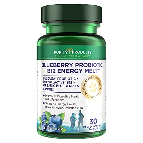 Foto 2 pulgar | Suplemento Purity Products Blueberry Probiotic B12 30 Tabletas-Venta Internacional