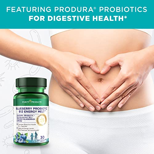 Foto 5 pulgar | Suplemento Purity Products Blueberry Probiotic B12 30 Tabletas-Venta Internacional