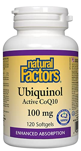 Foto 2 pulgar | Suplemento de Factores Naturales Ubiquinol Activo 100 mg 120  - Venta Internacional