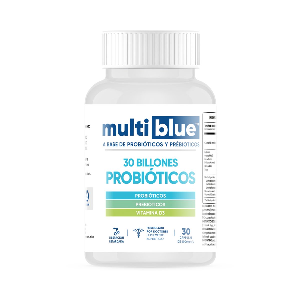 Foto 1 | Suplemento Multiblue 30 Billones Probióticos Fit 30 Cápsulas