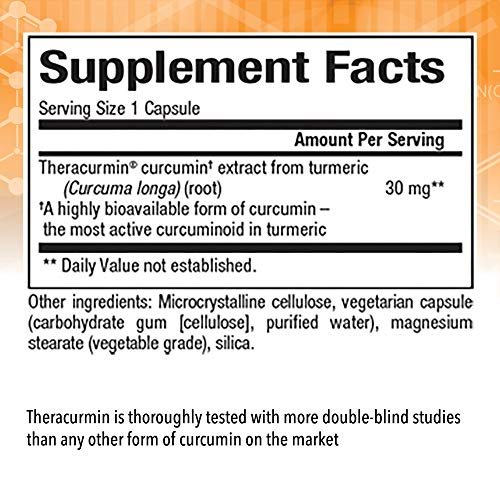 Foto 4 | Suplemento Natural Factors Theracurmin 60 Cápsulas - Venta Internacional