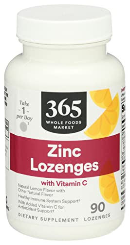 Foto 2 pulgar | Suplemento 365 Whole Foods Market Zinc Lozenges 90 Tabletas-Venta Internacional