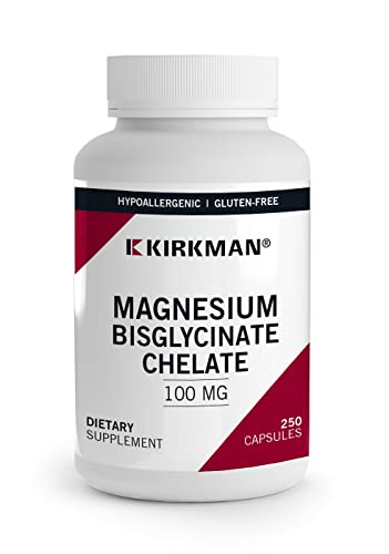 Foto 2 pulgar | Suplemento Kirkman de Quelato de Bisglicinato de Magnesio 250 Cápsulas - Venta Internacional