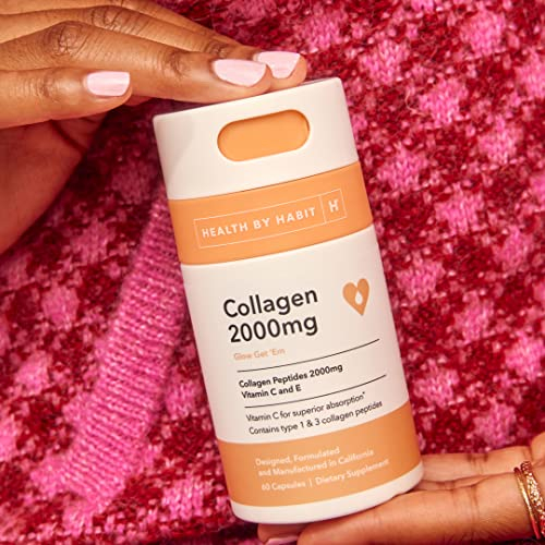 Foto 8 pulgar | Complemento Health By Habit Colágeno con Vitamina C Y E 2000 Mg - Venta Internacional