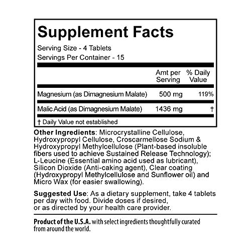 Foto 3 pulgar | Suplemento de Magnesio Jigsaw Health Mag Srt 500 mg 60 Comprimidos - Venta Internacional