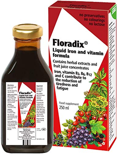 Foto 2 pulgar | Suplemento Floradix Floravital Liquid Iron 250 Ml (paquete De 2) - Venta Internacional.