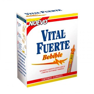 Foto 1 | Suplemento Vital Fuerte Bebible 10 Piezas