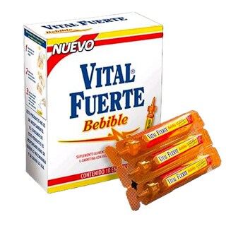 Foto 2 | Suplemento Vital Fuerte Bebible 10 Piezas