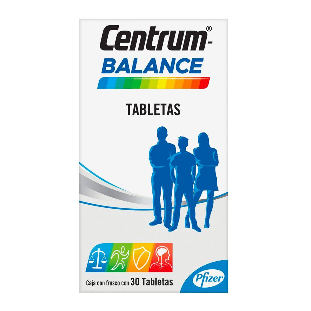 Foto 2 pulgar | Multivitamínico Centrum Balance 30 Tabletas