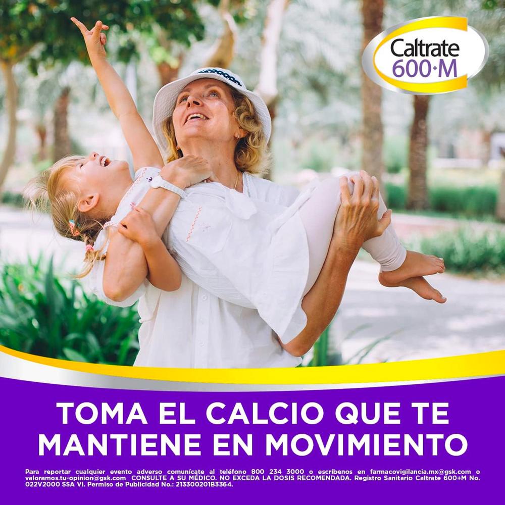 Foto 4 pulgar | Suplemento Caltrate 600 M 60 Tabletas