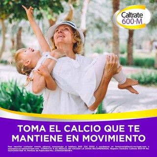 Foto 3 | Suplemento Caltrate 600 M 60 Tabletas
