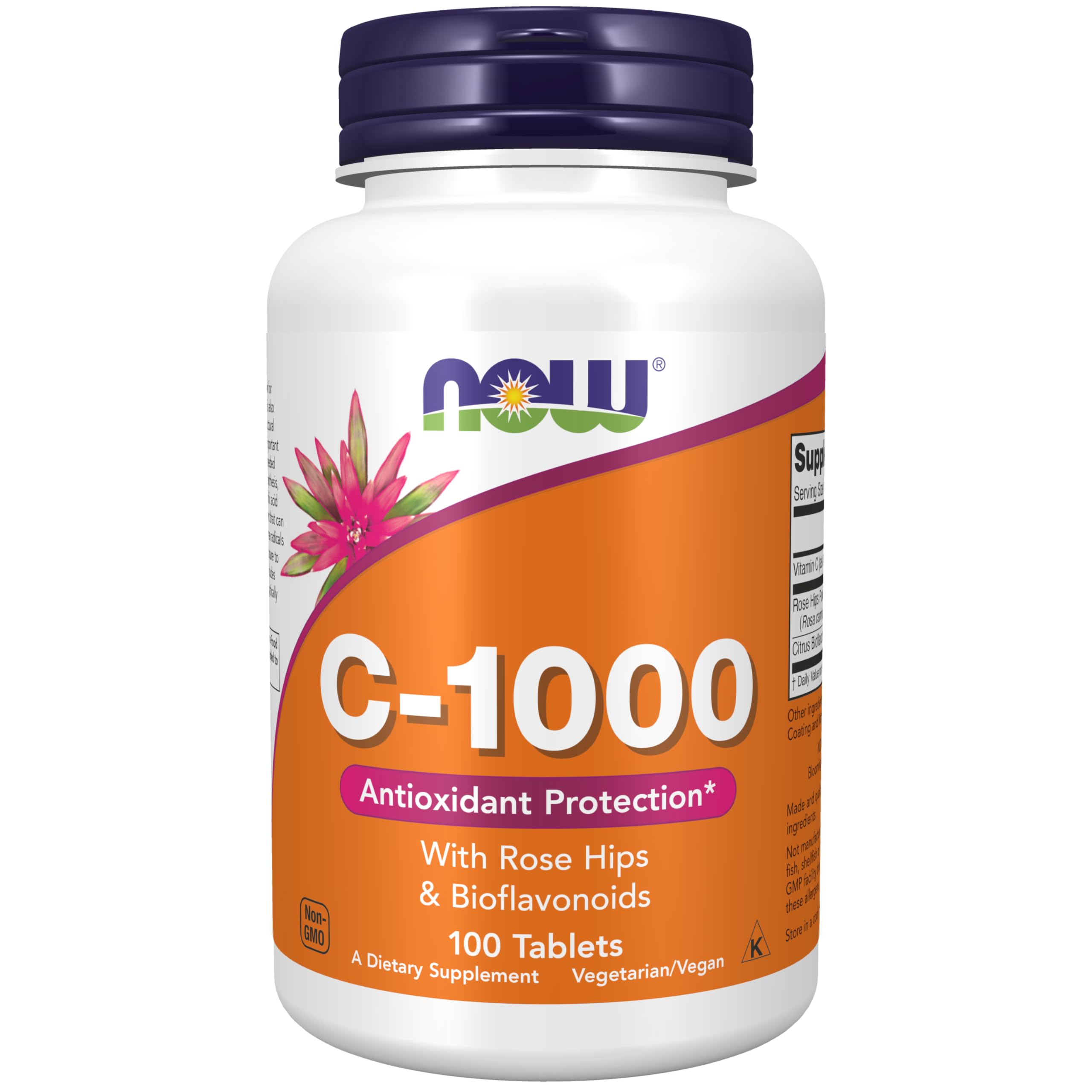 Foto 2 pulgar | Complemento La Vitamina C-1,000 Now Con Escaramujo Y Bioflavonoides - Venta Internacional