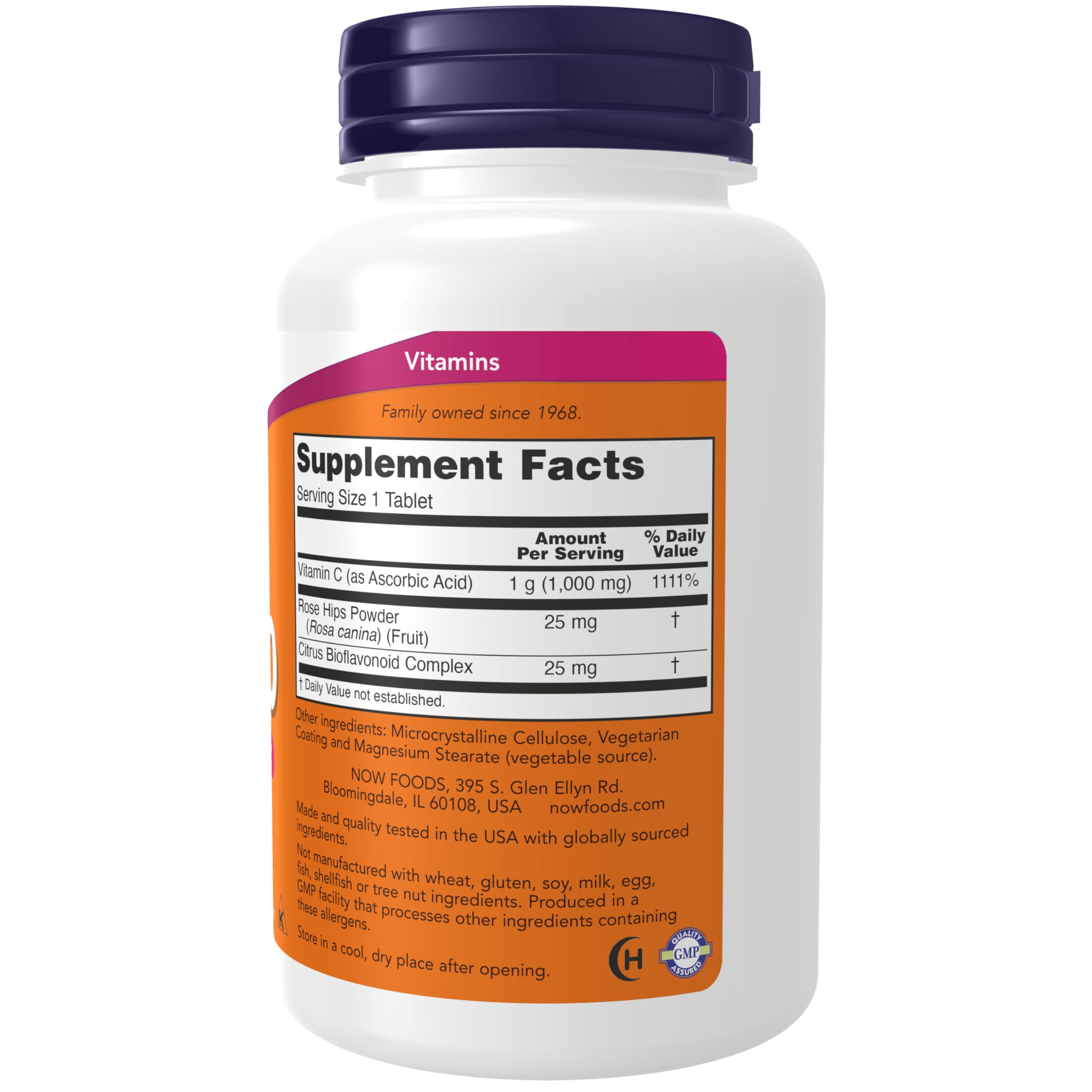 Foto 3 pulgar | Complemento La Vitamina C-1,000 Now Con Escaramujo Y Bioflavonoides - Venta Internacional