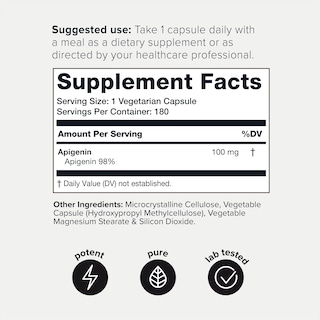 Foto 2 | Suplemento Toniiq De Apigenina Ultra High Strength 100 Mg - Venta Internacional