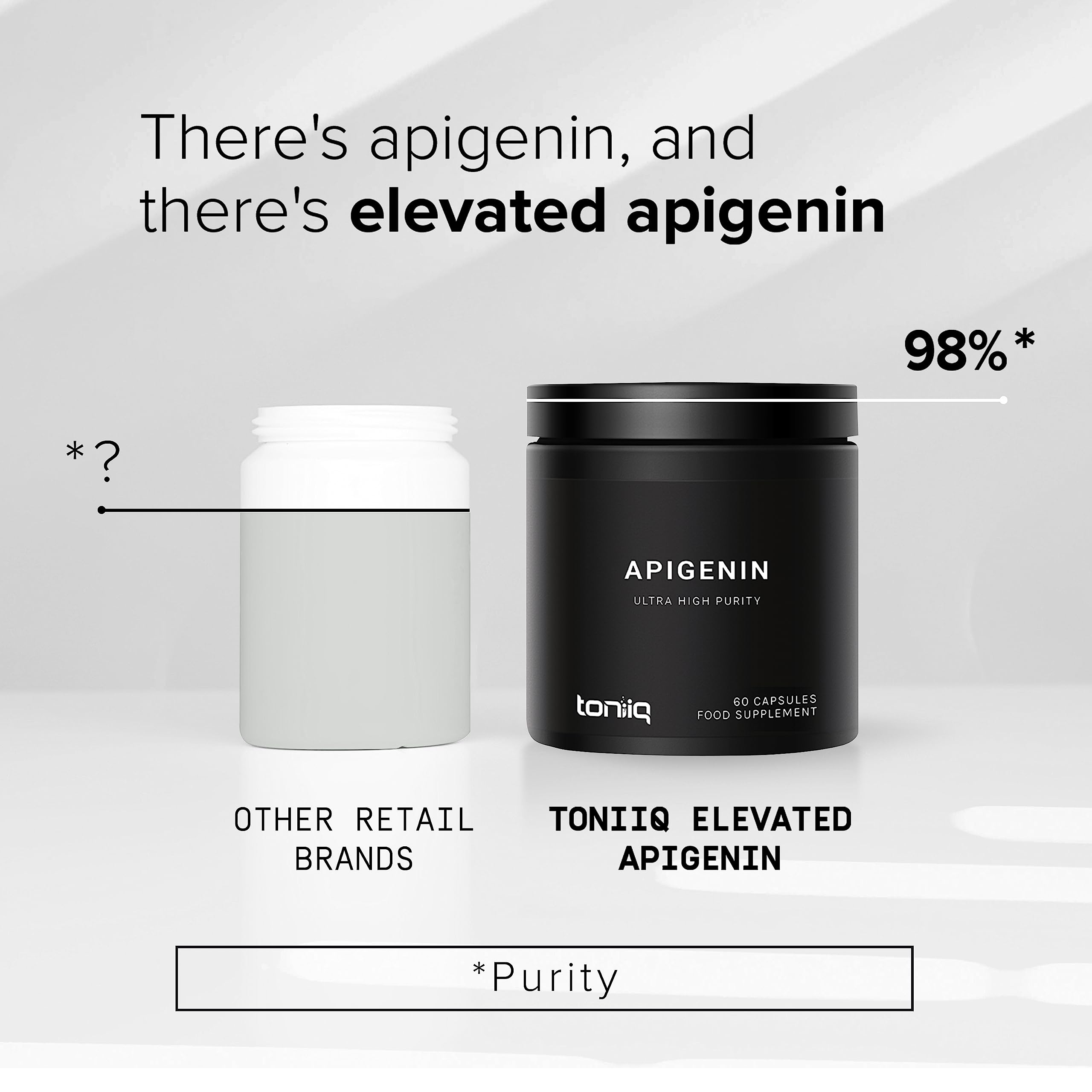 Foto 5 pulgar | Suplemento Toniiq De Apigenina Ultra High Strength 100 Mg - Venta Internacional