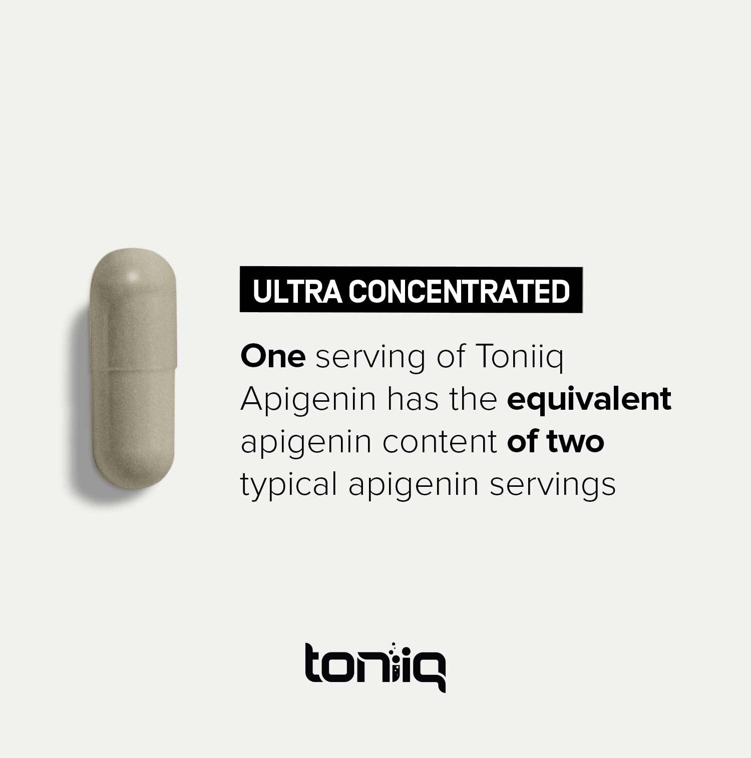 Foto 6 pulgar | Suplemento Toniiq De Apigenina Ultra High Strength 100 Mg - Venta Internacional