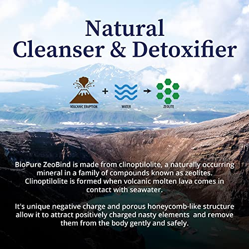 Foto 5 | Suplemento Biopure Zeobind Mezcla De Minerales Naturales En Polvo 200 G - Venta Internacional