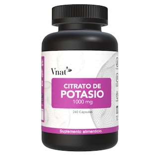 Foto 1 | Suplemento Vnat Citrato de Potasio 240 Cápsulas