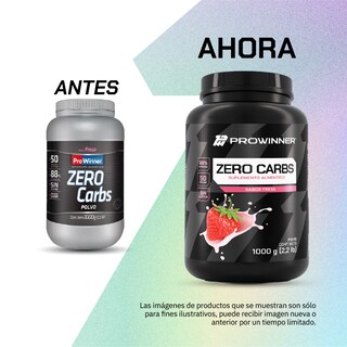 Foto 5 | Suplemento Zero Carbs Prowinner Sabor Fresa 1 kg