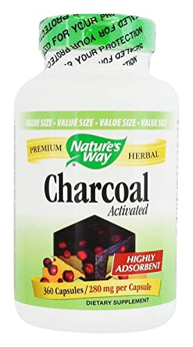 Foto 1 | Suplemento de Carbón Activado Nature's Way 360 Cápsulas - Venta Internacional