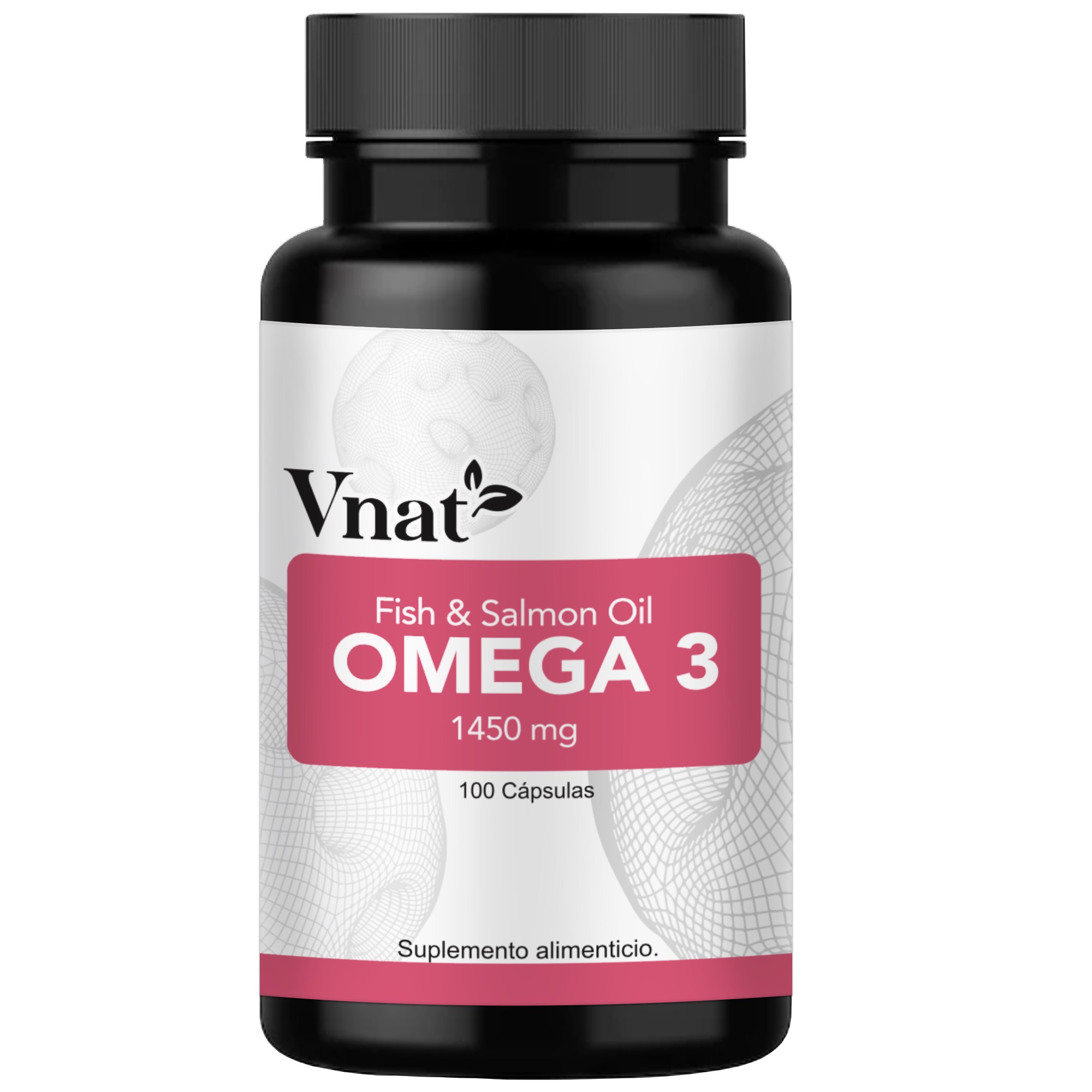 Foto 2 pulgar | Suplemento Vnat Omega 3 de 100 Cápsulas
