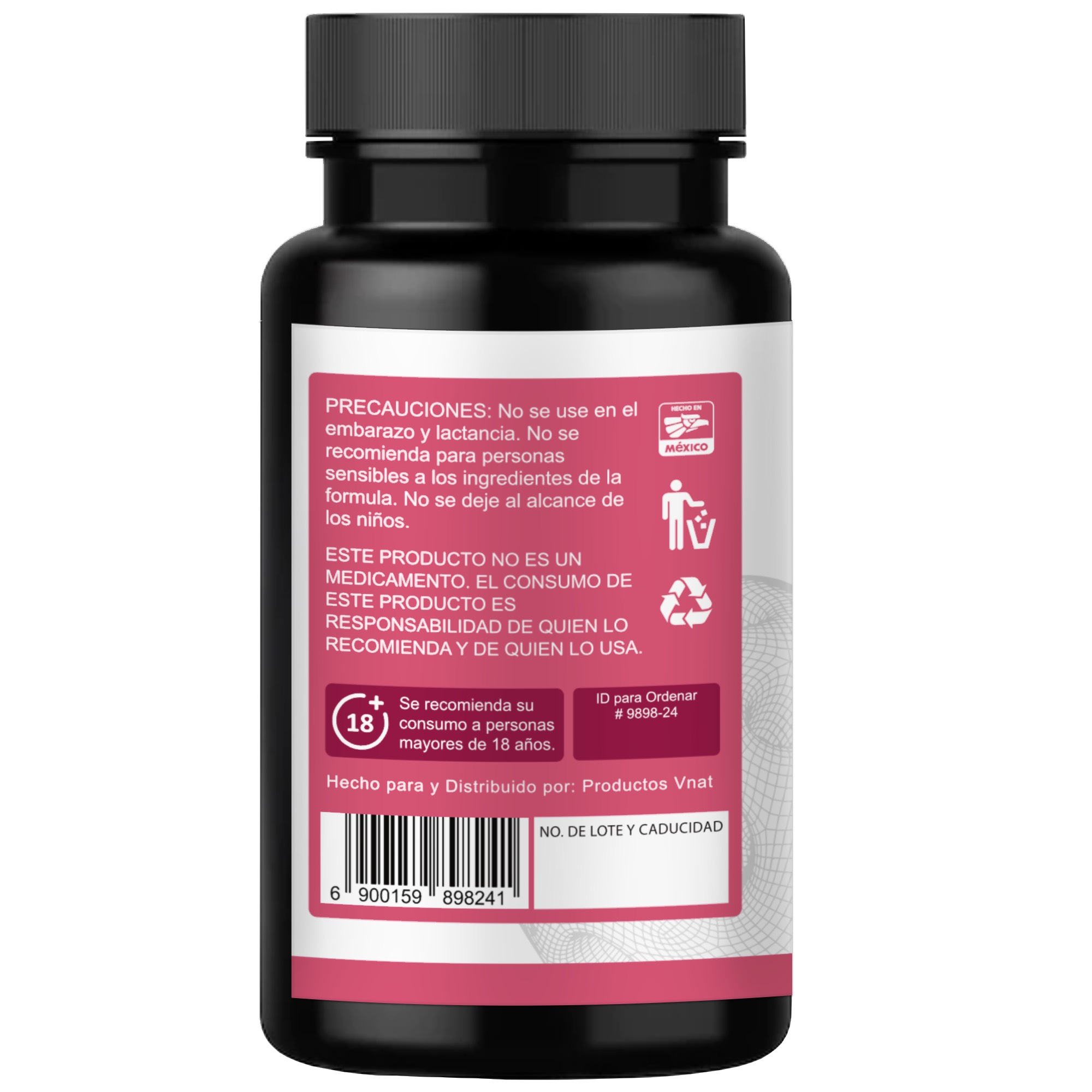 Foto 3 | Suplemento Vnat Omega 3 de 100 Cápsulas