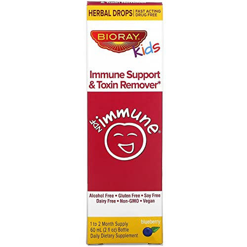 Foto 2 pulgar | Suplemento Bioray Ndf Apoyo Inmunológico Arándanos 60 ml Para Niños - Venta Internacional