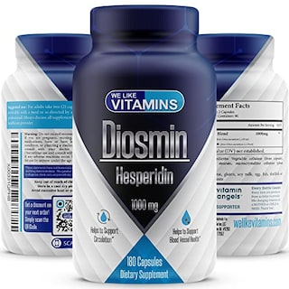 Foto 1 | Suplemento de Diosmina y Hesperidina con Vitaminas - 1000 Mg - 180 cápsulas