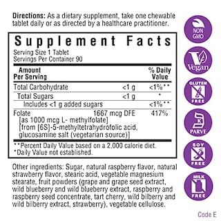 Foto 2 | Suplemento Bluebonnet Earth Sweet Cellular Active Methylfola - Venta Internacional