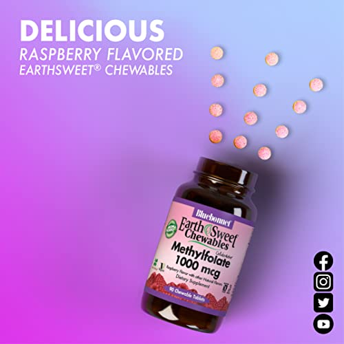Foto 6 pulgar | Suplemento Bluebonnet Earth Sweet Cellular Active Methylfola - Venta Internacional
