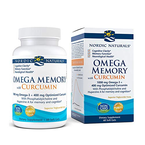 Foto 2 pulgar | Suplemento Omega Memory de Nordic Naturals con Curcumin 60 Cápsulas  - Venta Internacional