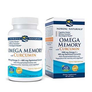 Foto 1 | Suplemento Omega Memory de Nordic Naturals con Curcumin 60 Cápsulas - Venta Internacional