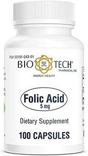 Foto 2 | Ácido Fólico Farmacéutico 5 Mg 100 Comprimidos - Venta Internacional