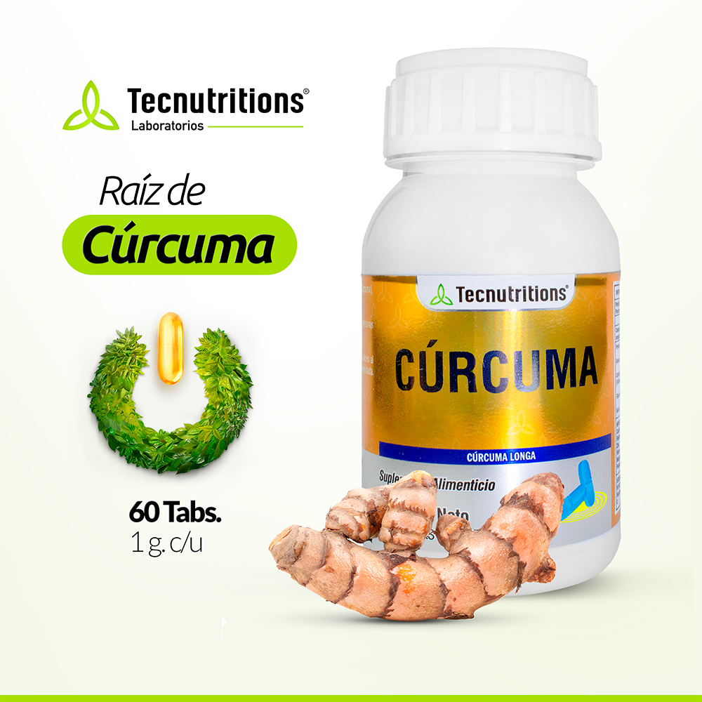 Foto 3 pulgar | Suplemento Tecnutritions Cúrcuma