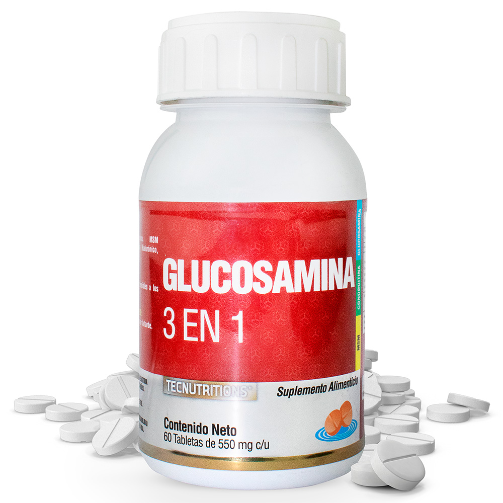 Foto 1 | Suplemento Tecnutritions Glucosamina 3 en 1