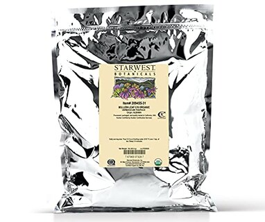 Foto 1 | Té de Hojas Sueltas Starwest Botanicals Hoja De Gordolobo Orgánica - Venta Internacional