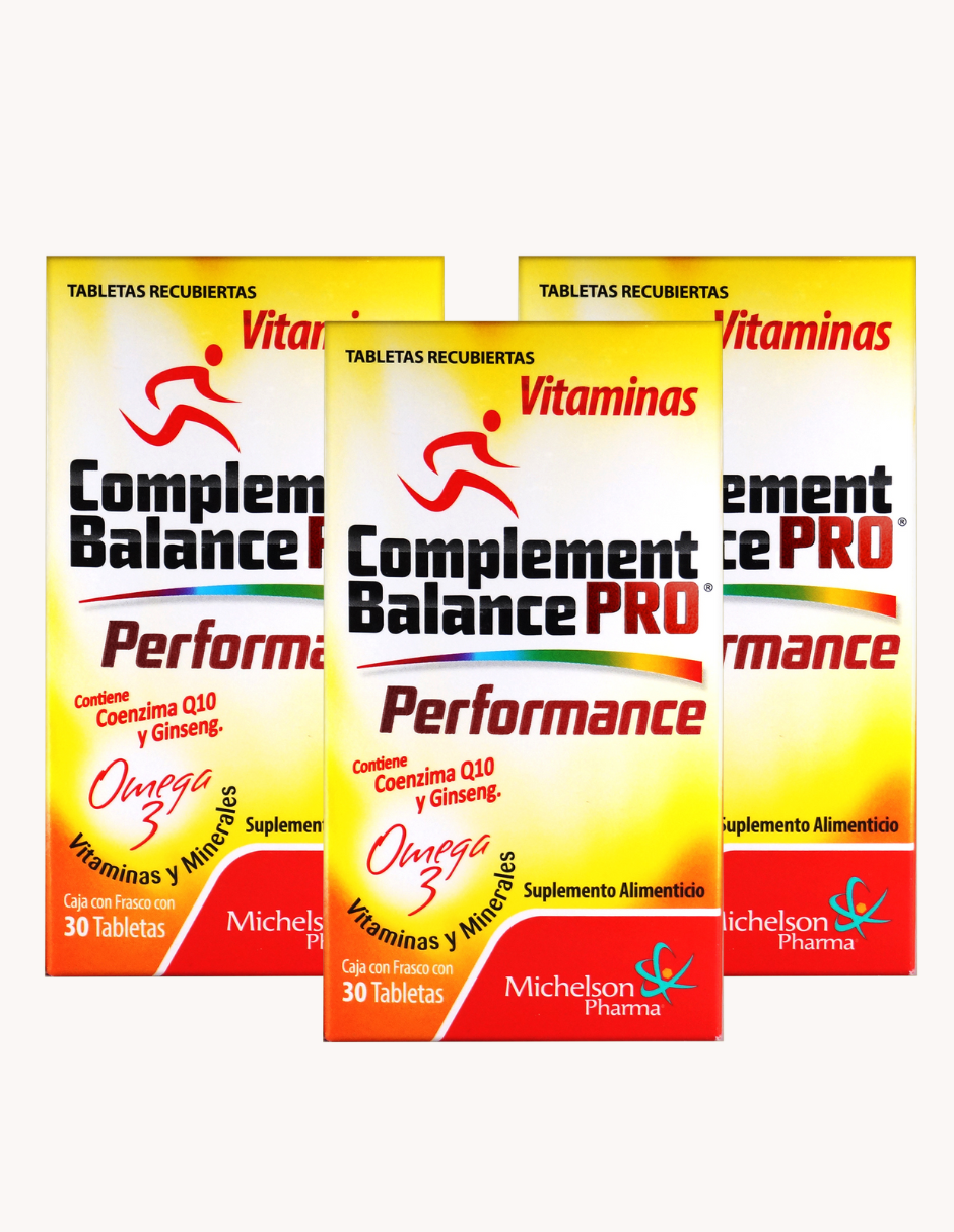 Foto 2 pulgar | Complemento Vitamínico Michelson Pharma Performance Balance Pro con Coenzima Q10 Ginseng y Omega 3