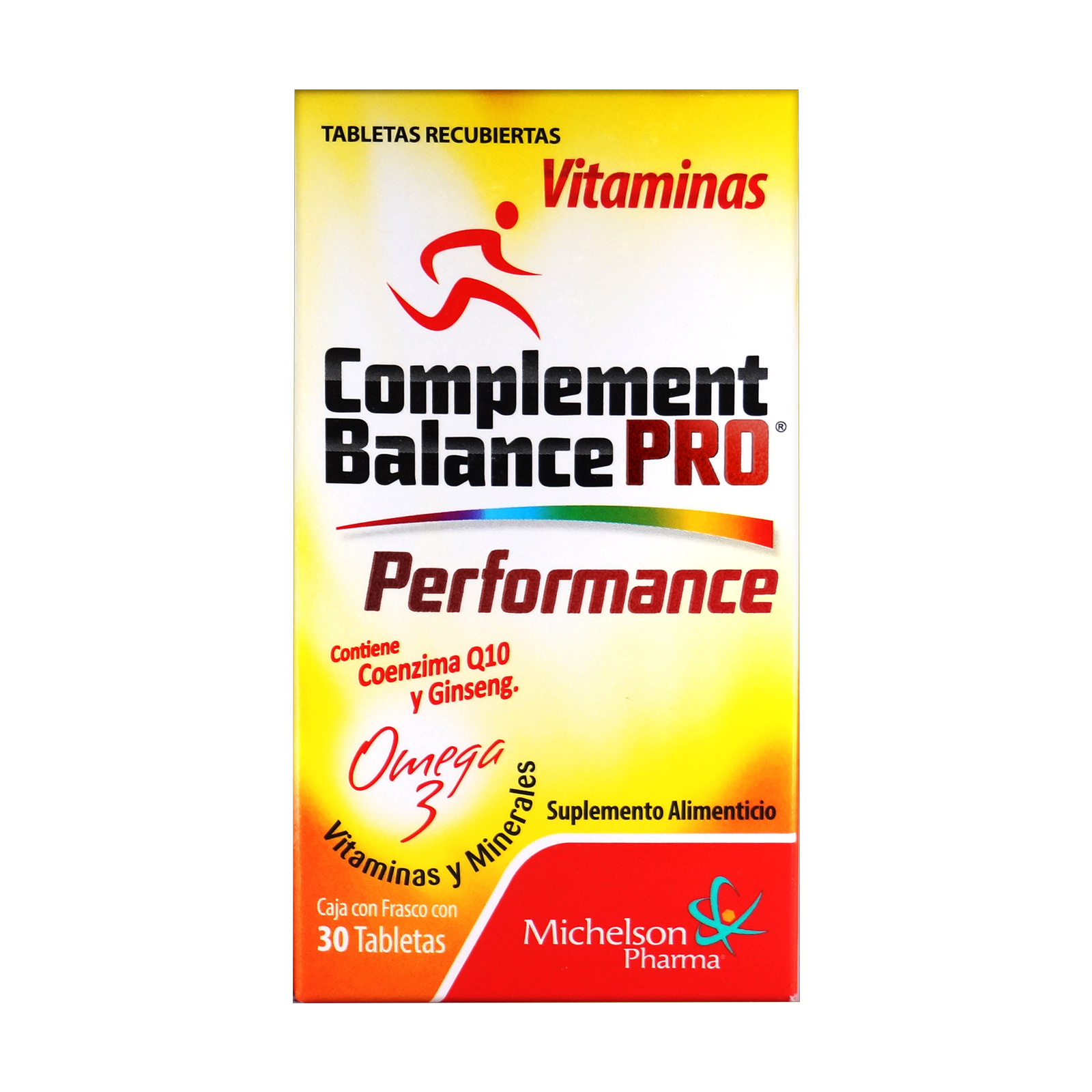 Foto 3 pulgar | Complemento Vitamínico Michelson Pharma Performance Balance Pro con Coenzima Q10 Ginseng y Omega 3