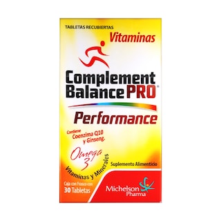 Foto 2 | Complemento Vitamínico Michelson Pharma Performance Balance Pro con Coenzima Q10 Ginseng y Omega 3