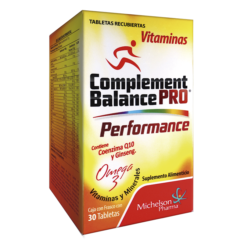 Foto 5 pulgar | Complemento Vitamínico Michelson Pharma Performance Balance Pro con Coenzima Q10 Ginseng y Omega 3